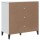 vidaXL Sideboard VIKEN Wei&szlig; 80x40x80 cm Holzwerkstoff