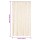 vidaXL Fliegenvorhang Beige und Wei&szlig; 100x220 cm Chenille