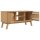 vidaXL TV-Schrank OLDEN Braun 114x43x57 cm Massivholz Kiefer