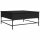 vidaXL Couchtisch Schwarz 95x95x45 cm Holzwerkstoff und Metall