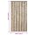 vidaXL Fliegenvorhang Dunkelbraun und Beige 100x230 cm Chenille