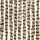 vidaXL Fliegenvorhang Beige und Braun 100x230 cm Chenille