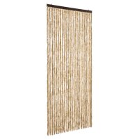 vidaXL Fliegenvorhang Beige 100x230 cm Chenille