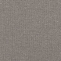 vidaXL Bettgestell mit Kopfteil Taupe 90x190 cm Stoff