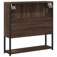 vidaXL Bad-Spiegelschrank Braun Eiche-Optik 60x16x60cm Holzwerkstoff