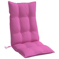 vidaXL Hochlehner-Auflagen 2 Stk. Rosa Oxford-Gewebe