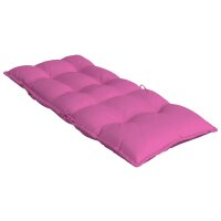 vidaXL Hochlehner-Auflagen 2 Stk. Rosa Oxford-Gewebe