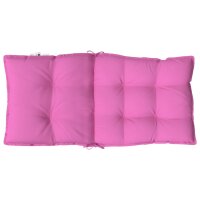 vidaXL Niedriglehner-Auflagen 6 Stk. Rosa Oxford-Gewebe