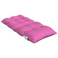 vidaXL Niedriglehner-Auflagen 2 Stk. Rosa Oxford-Gewebe