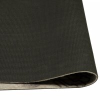 vidaXL K&uuml;chenteppich Waschbar Kaffee Grau 45x150 cm Samt