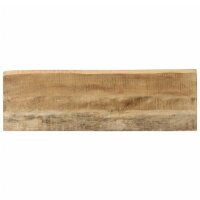 vidaXL Konsolentisch mit Baumkante 105x33x76 cm Massivholz Mango