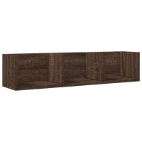 vidaXL Wandschrank Braun Eichen-Optik 75x18x16,5 cm Holzwerkstoff