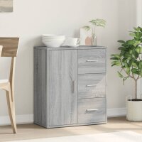 vidaXL Sideboard Grau Sonoma-Eiche 60x31x70 cm Holzwerkstoff