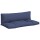 vidaXL Palettenkissen 2 Stk. Marineblau Oxford-Gewebe