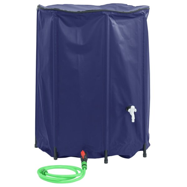 vidaXL Wassertank mit Wasserhahn Faltbar 750 L PVC