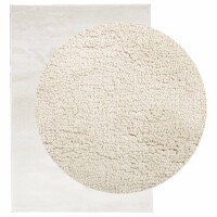 vidaXL Teppich OVIEDO Kurzflor Beige 140x200 cm