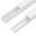 vidaXL Installationsrohre 30x15 mm 30 m PVC