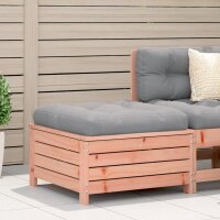 vidaXL Gartenhocker mit Kissen Massivholz Douglasie