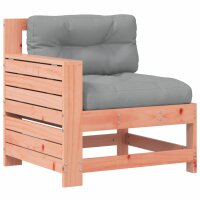 vidaXL Gartensofa mit Armlehne und Kissen Massivholz Douglasie