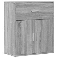 vidaXL Sideboard Grau Sonoma-Eiche 60x31x70 cm Holzwerkstoff