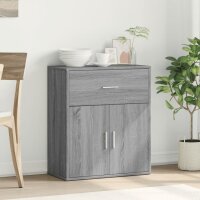 vidaXL Sideboard Grau Sonoma-Eiche 60x31x70 cm Holzwerkstoff