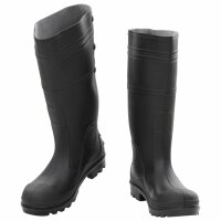 vidaXL Gummistiefel Schwarz Größe 40 PVC