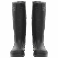 vidaXL Gummistiefel Schwarz Größe 40 PVC