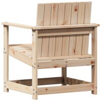 vidaXL 3-tlg. Garten-Lounge-Set Massivholz Kiefer