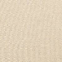 vidaXL Bettgestell Creme 120x190 cm Stoff