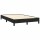 vidaXL Boxspringbett mit Matratze &amp; LED Schwarz 120x190 cm Samt