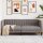 vidaXL Sofa 2-Sitzer Taupe Stoff