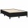 vidaXL Boxspringbett mit Matratze Schwarz 120x190 cm Stoff