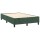 vidaXL Boxspringbett mit Matratze Dunkelgr&uuml;n 120x190 cm Samt