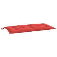 vidaXL Gartenbank-Auflage Rot 100x50x7 cm Oxford-Gewebe