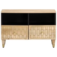 vidaXL TV-Schrank 70x33x46 cm Massivholz Mango