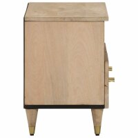 vidaXL TV-Schrank 70x33x46 cm Massivholz Mango