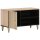 vidaXL TV-Schrank 80x31x46 cm Massivholz Mango