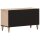 vidaXL TV-Schrank 80x31x46 cm Massivholz Mango