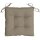 vidaXL Palettenkissen 4 Stk. Taupe 50x50x7 cm Oxford-Gewebe