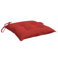 vidaXL Palettenkissen 4 Stk. Rot 50x50x7 cm Oxford-Gewebe