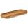 vidaXL Tischplatte 110x40x3,8 cm Oval Raues Massives Mangoholz