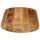 vidaXL Tischplatte 90x40x2,5 cm Oval Raues Massives Mangoholz