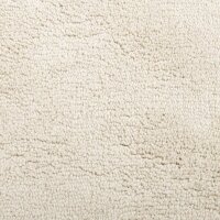 vidaXL Teppich OVIEDO Kurzflor Beige &Oslash; 100 cm