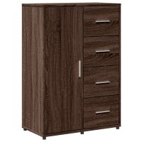 vidaXL Sideboard Braun Eichen-Optik 60x31x84 cm Holzwerkstoff