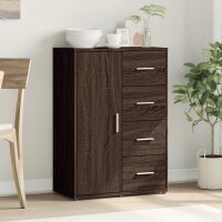 vidaXL Sideboard Braun Eichen-Optik 60x31x84 cm Holzwerkstoff