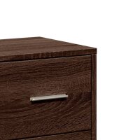 vidaXL Sideboard Braun Eichen-Optik 60x31x84 cm Holzwerkstoff