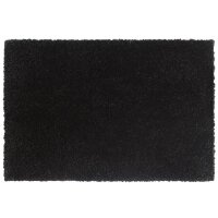 vidaXL Fu&szlig;matten 5 Stk. Schwarz 40x60 cm Kokosfaser Getuftet