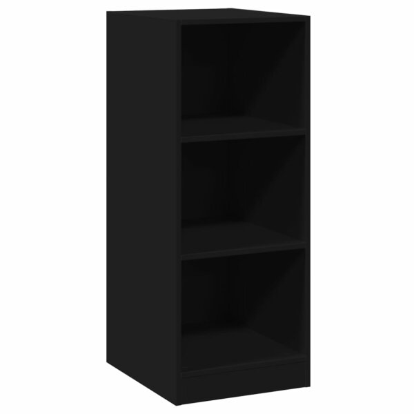 vidaXL Kleiderschrank Schwarz 48x41x102 cm Holzwerkstoff