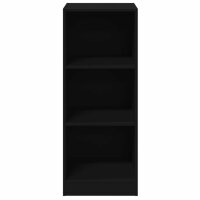 vidaXL Kleiderschrank Schwarz 48x41x102 cm Holzwerkstoff