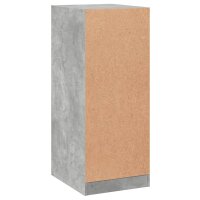 vidaXL Kleiderschrank Betongrau 48x41x102 cm Holzwerkstoff